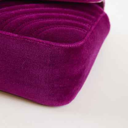 Gucci Marmont Purple Velvet Medium - photo 14