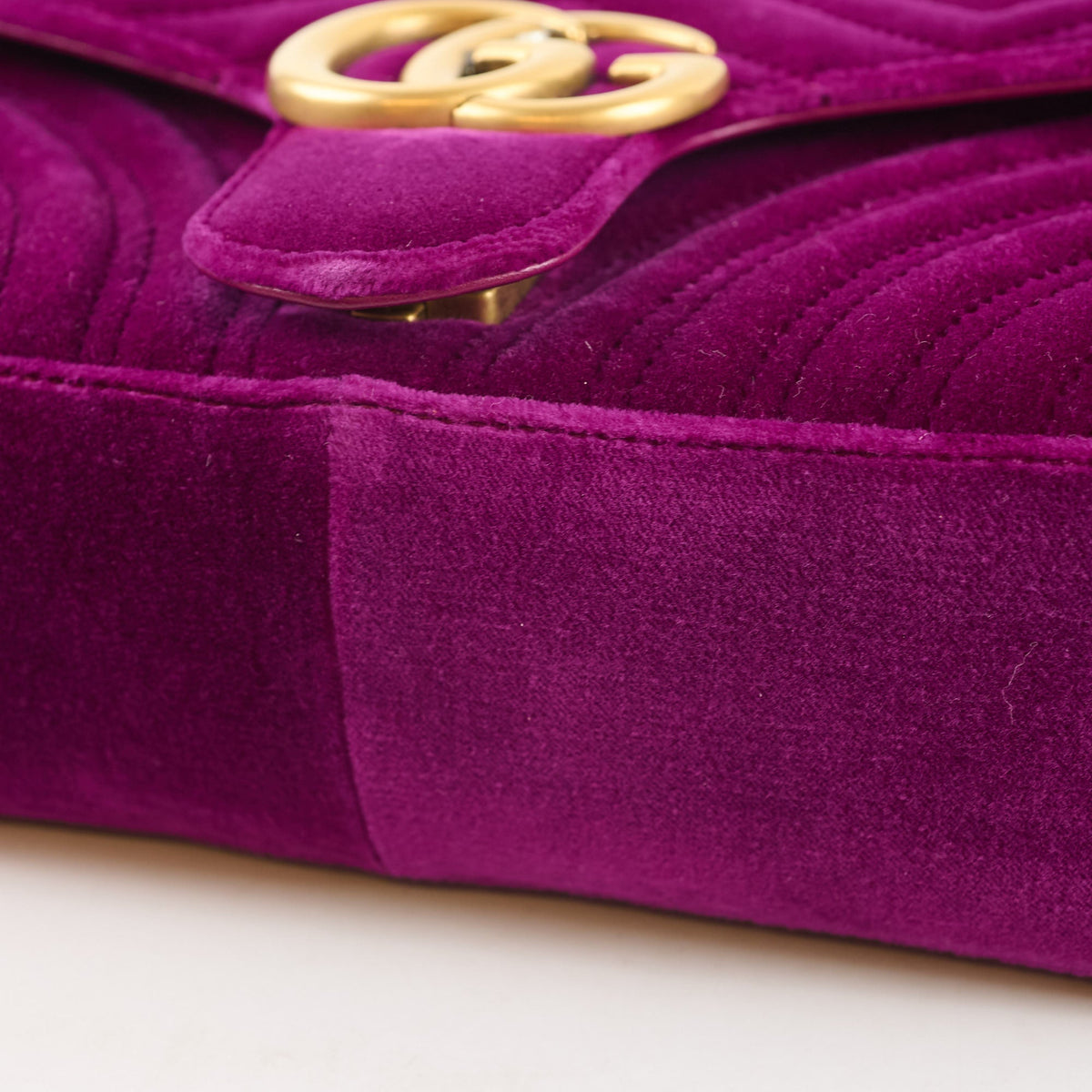 Gucci Marmont Purple Velvet Medium - photo 13