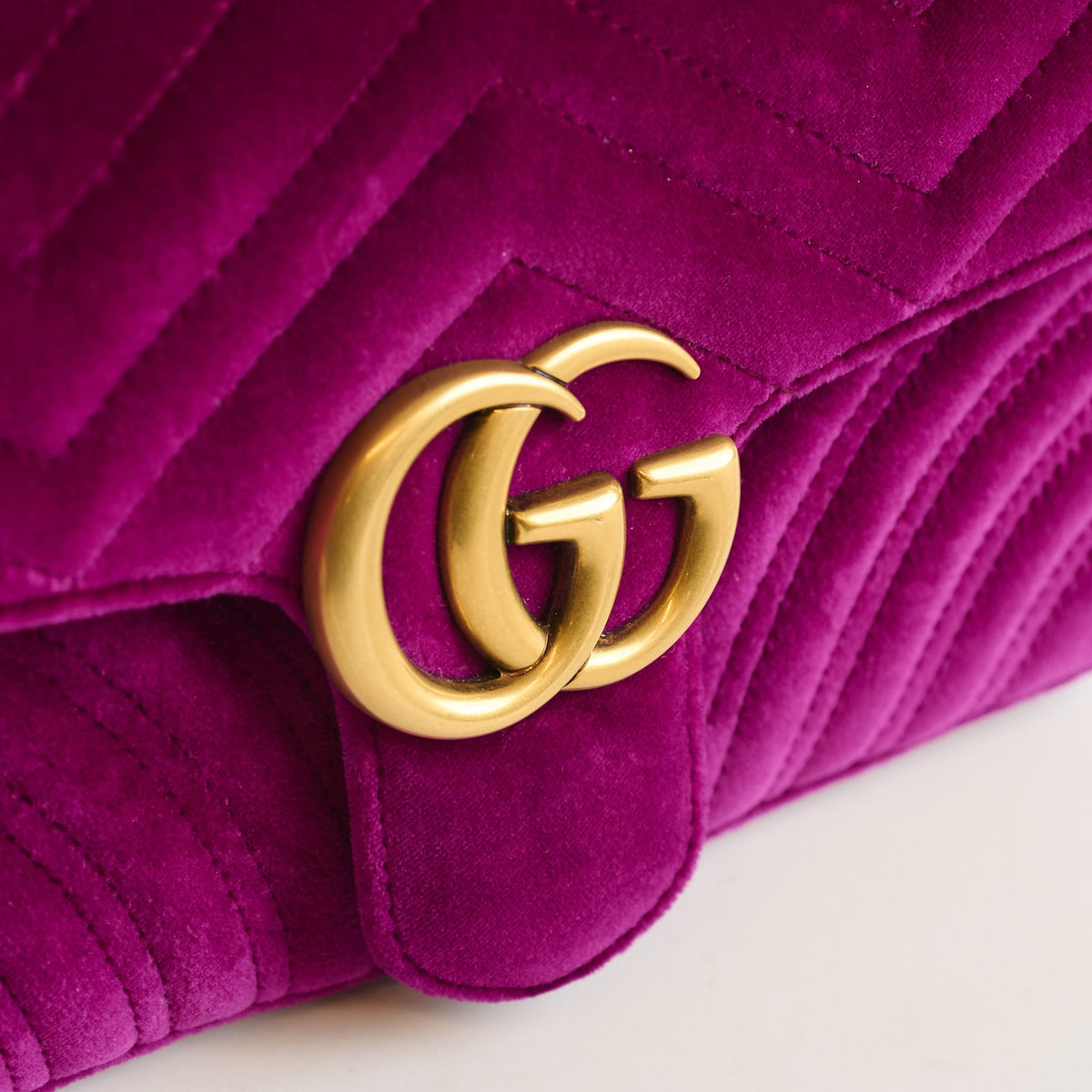 Gucci Marmont Purple Velvet Medium - photo 15