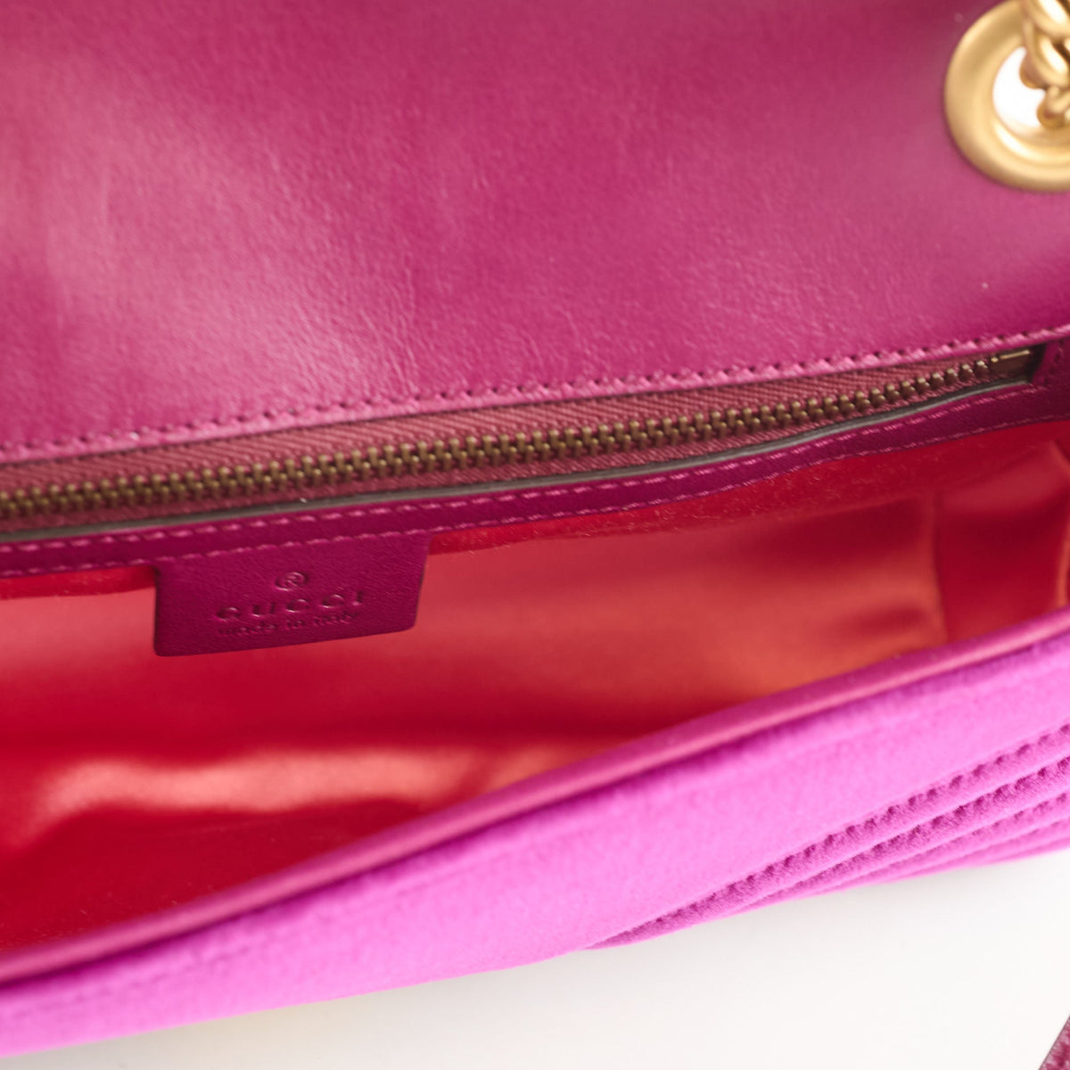 Gucci Marmont Purple Velvet Medium - photo 9