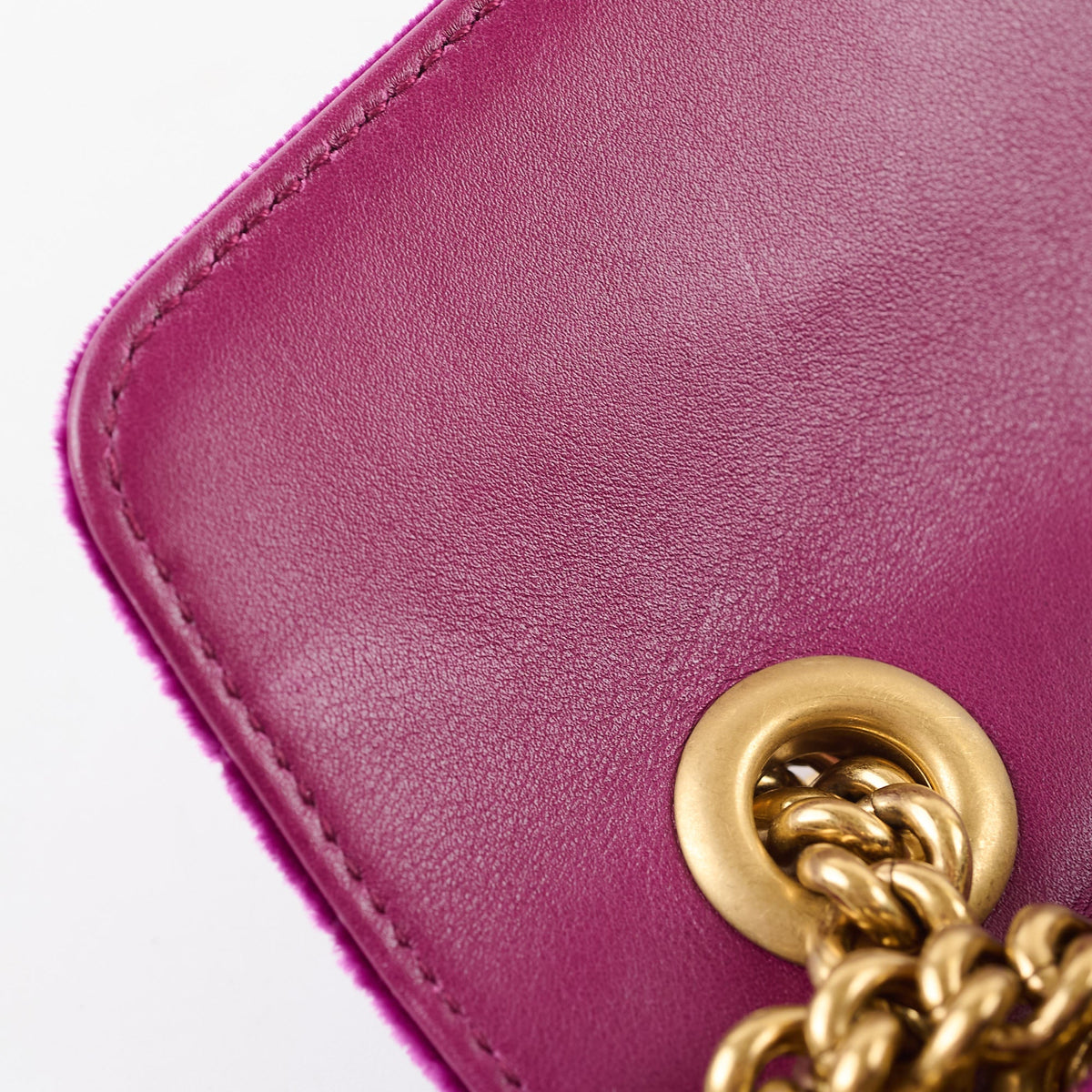 Gucci Marmont Purple Velvet Medium - photo 10