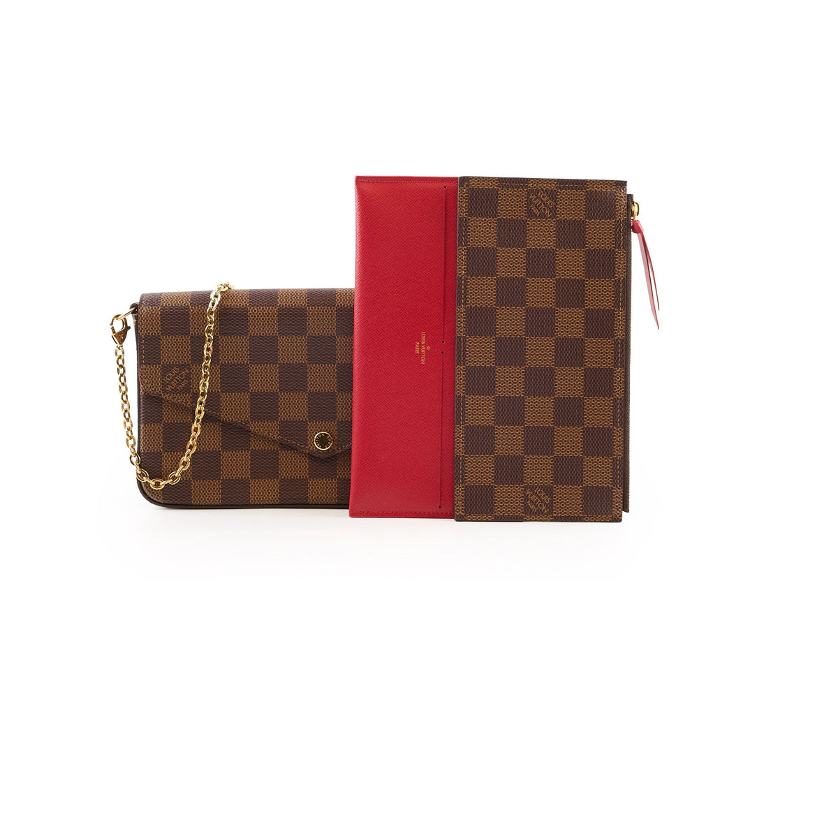 Louis Vuitton Pochette Félicie Damier Ebene - photo 1