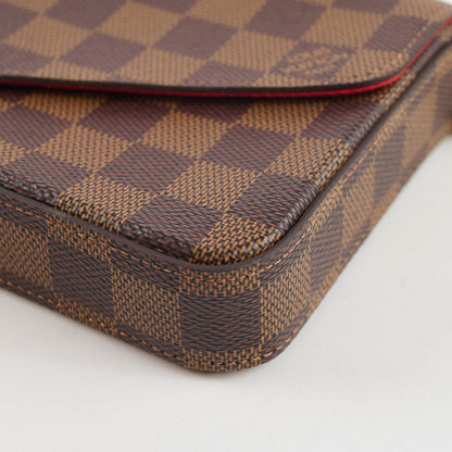 Louis Vuitton Pochette Félicie Damier Ebene - photo 9
