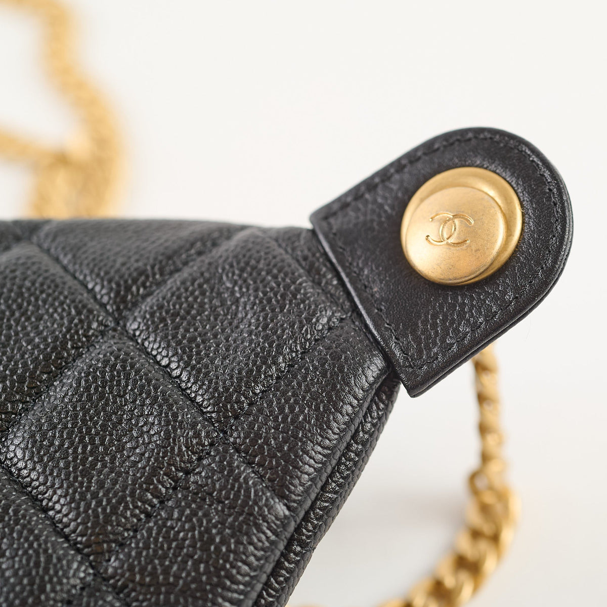 Chanel Bumbag Caviar Black - photo 7
