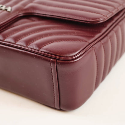 Prada Diagramme Burgundy - photo 12