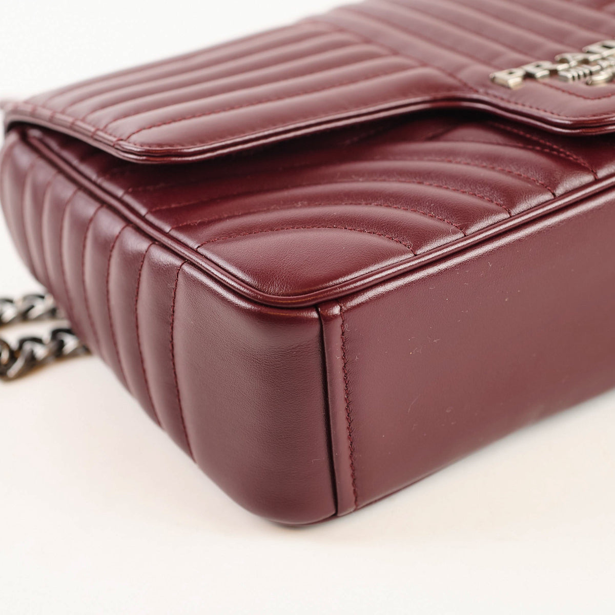 Prada Diagramme Burgundy - photo 10