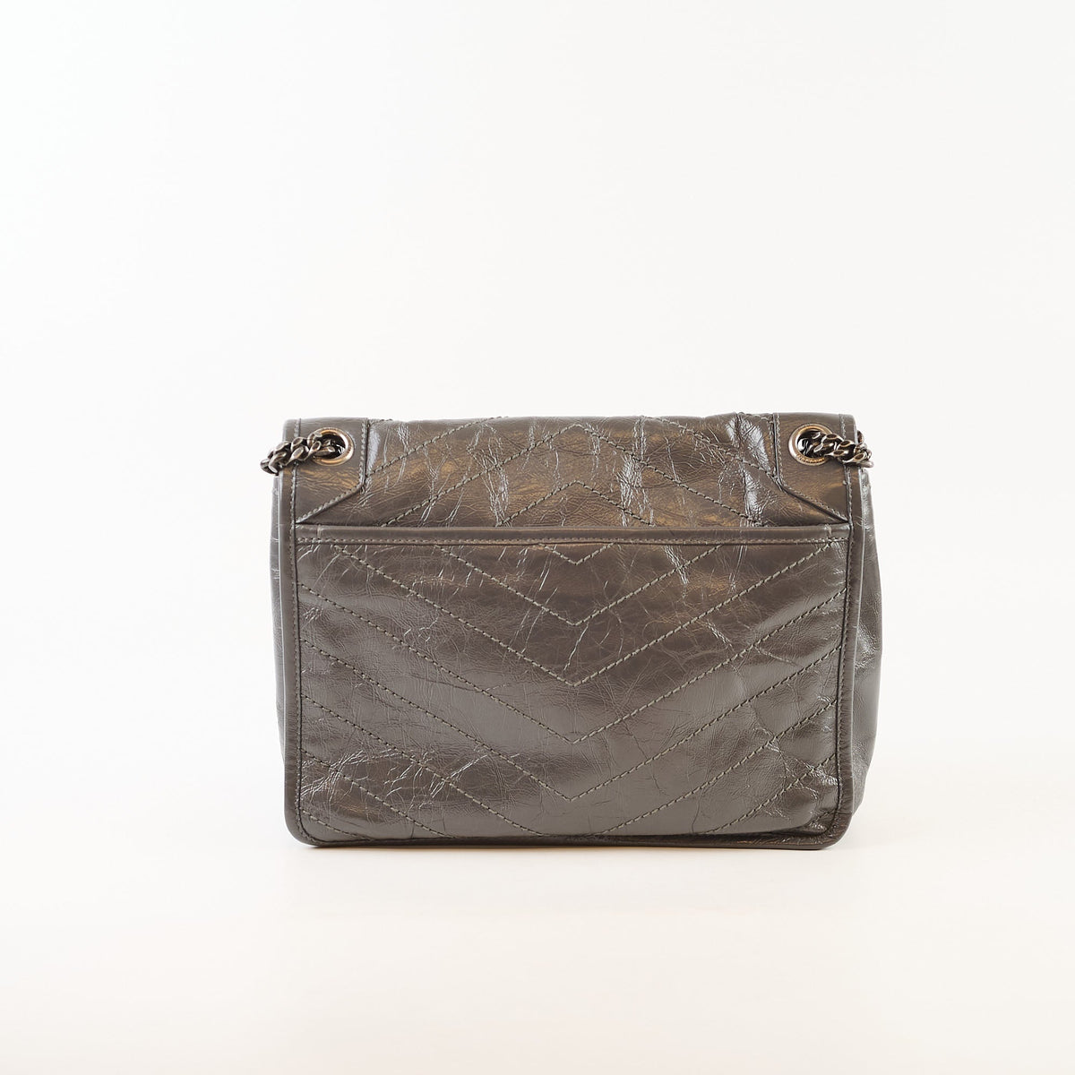 Saint Laurent Medium Niki Bag Storm Grey - photo 2