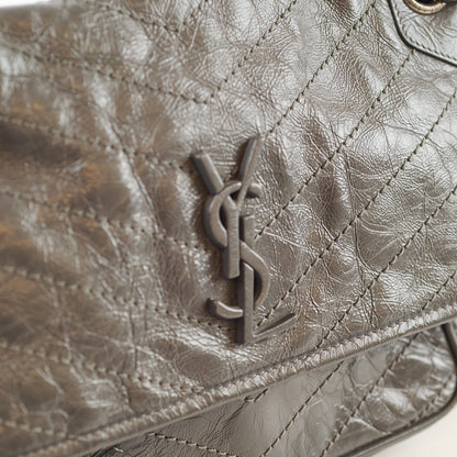 Saint Laurent Medium Niki Bag Storm Grey - photo 15