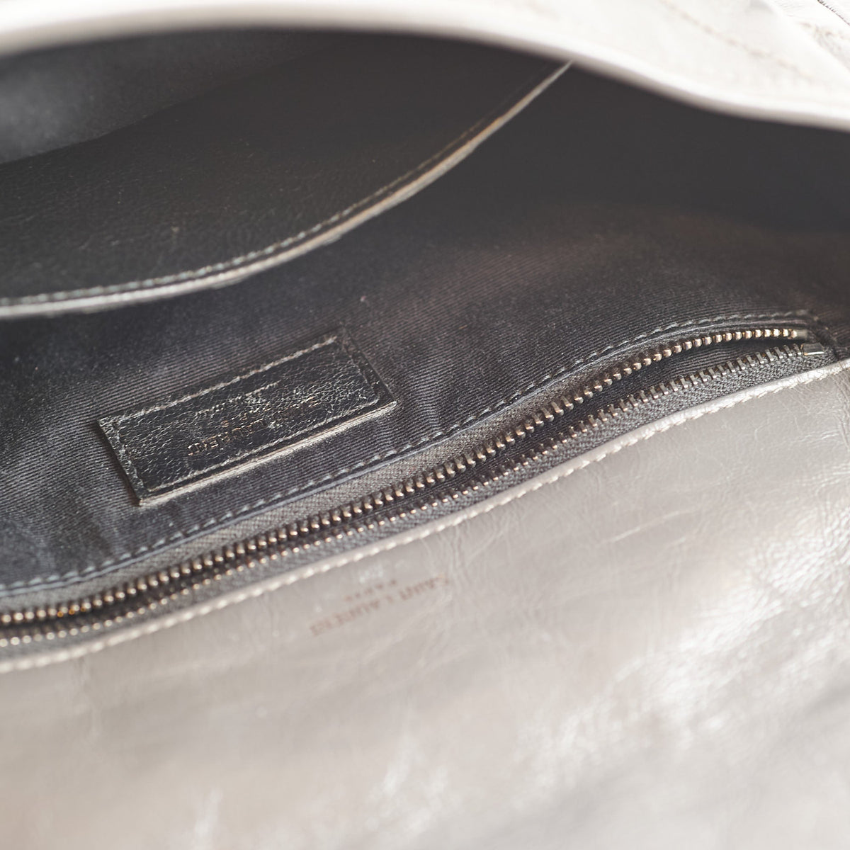 Saint Laurent Medium Niki Bag Storm Grey - photo 9