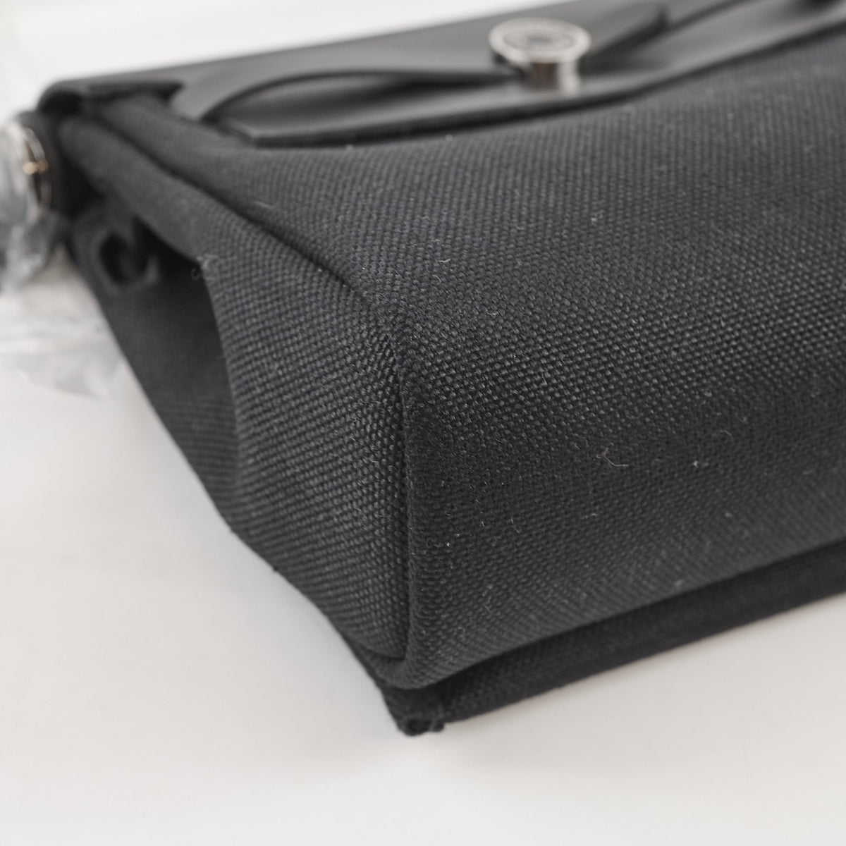 Hermes Mini Herbag Black 20 Laque K Stamp - photo 12