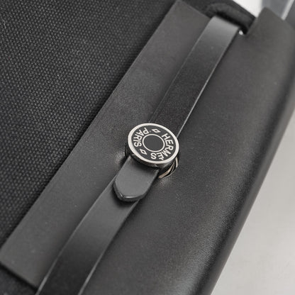 Hermes Mini Herbag Black 20 Laque K Stamp - photo 14