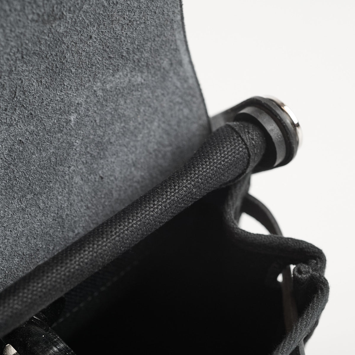 Hermes Mini Herbag Black 20 Laque K Stamp - photo 9