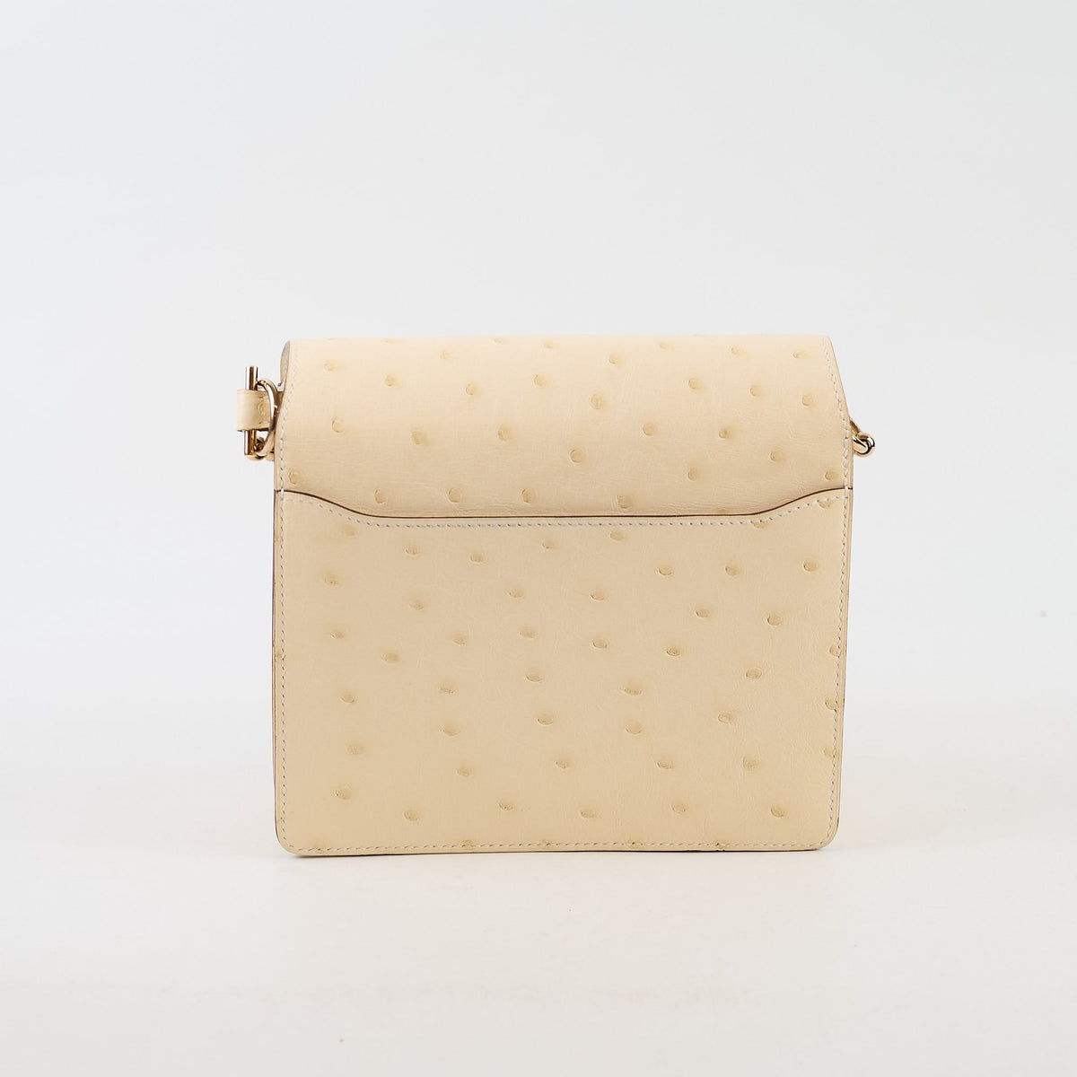 Hermes Mini Roulis Nata Ostrich B Stamp - photo 2