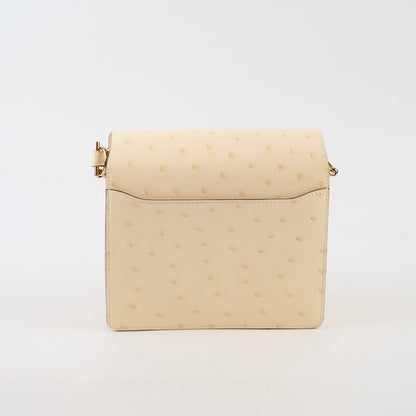 Hermes Mini Roulis Nata Ostrich B Stamp - photo 2