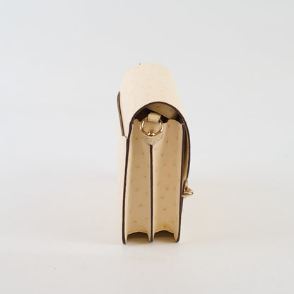 Hermes Mini Roulis Nata Ostrich B Stamp - photo 3