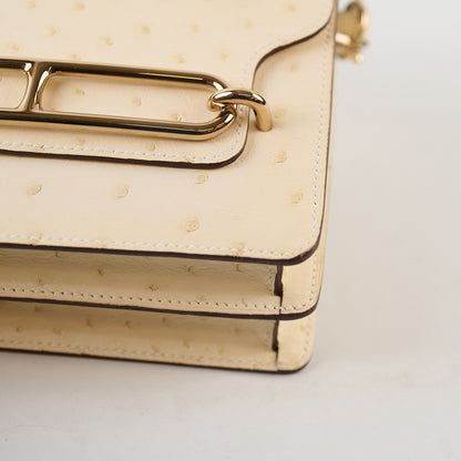 Hermes Mini Roulis Nata Ostrich B Stamp - photo 10