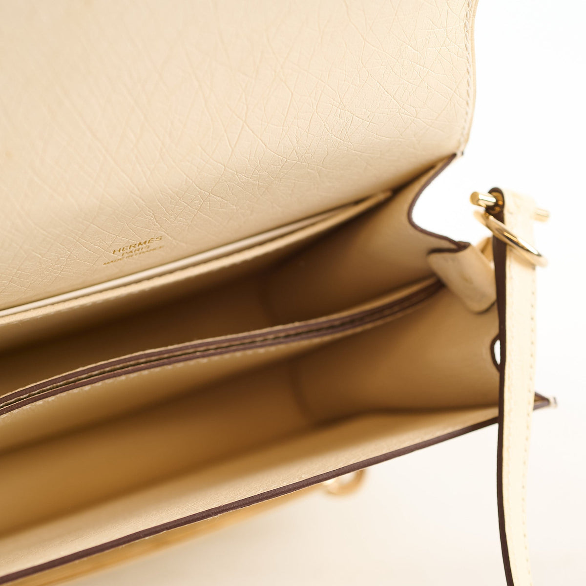 Hermes Mini Roulis Nata Ostrich B Stamp - photo 5