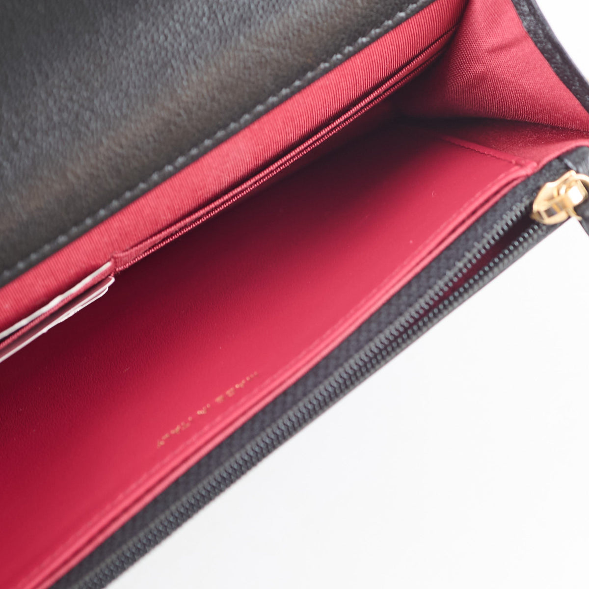 Chanel 19 WOC Shiny Lambskin Black - photo 9
