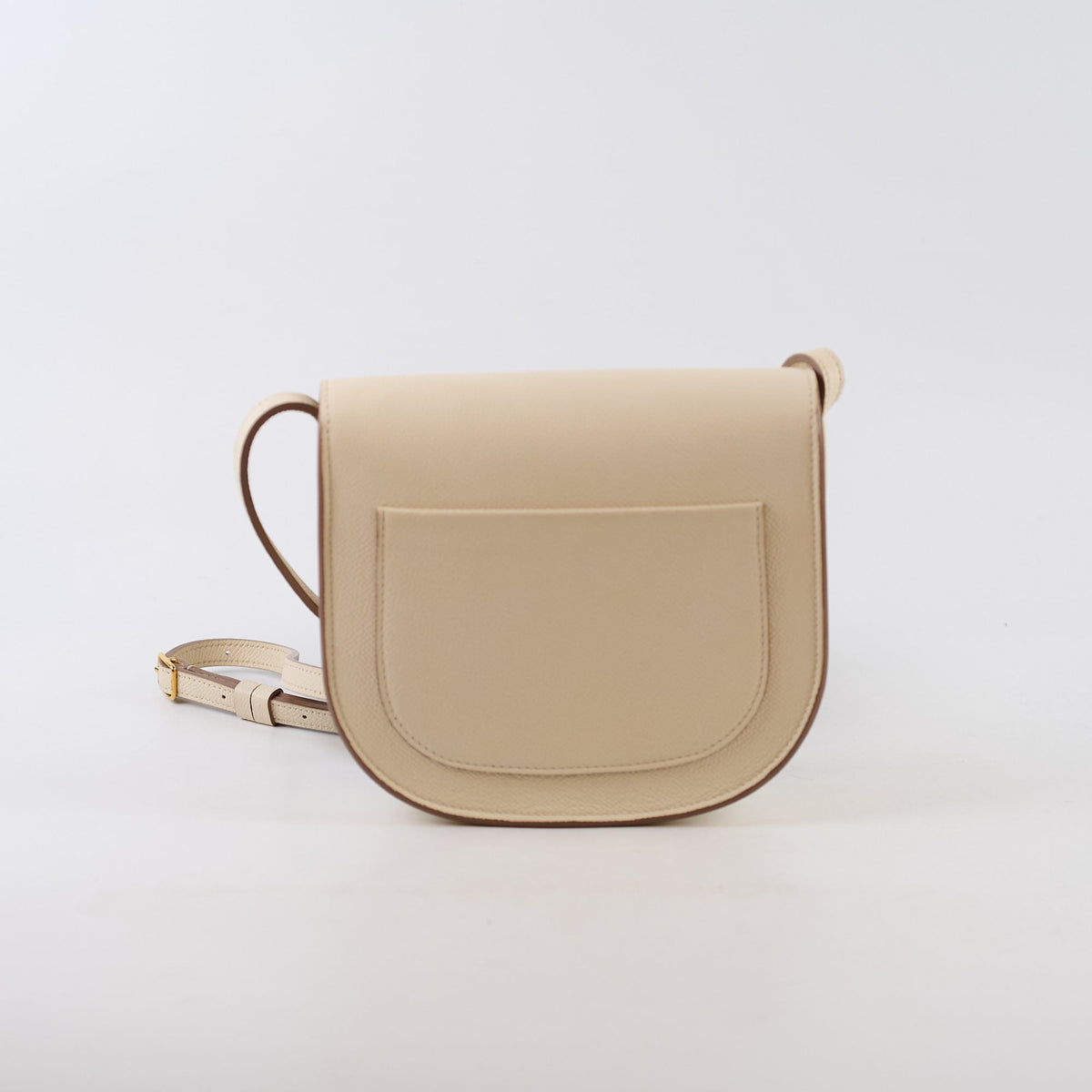 Celine Small Trotteur Grained Calfskin Ivory - photo 2