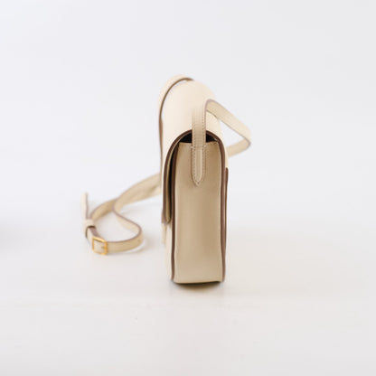 Celine Small Trotteur Grained Calfskin Ivory - photo 3