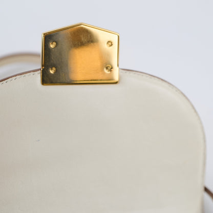 Celine Small Trotteur Grained Calfskin Ivory - photo 5