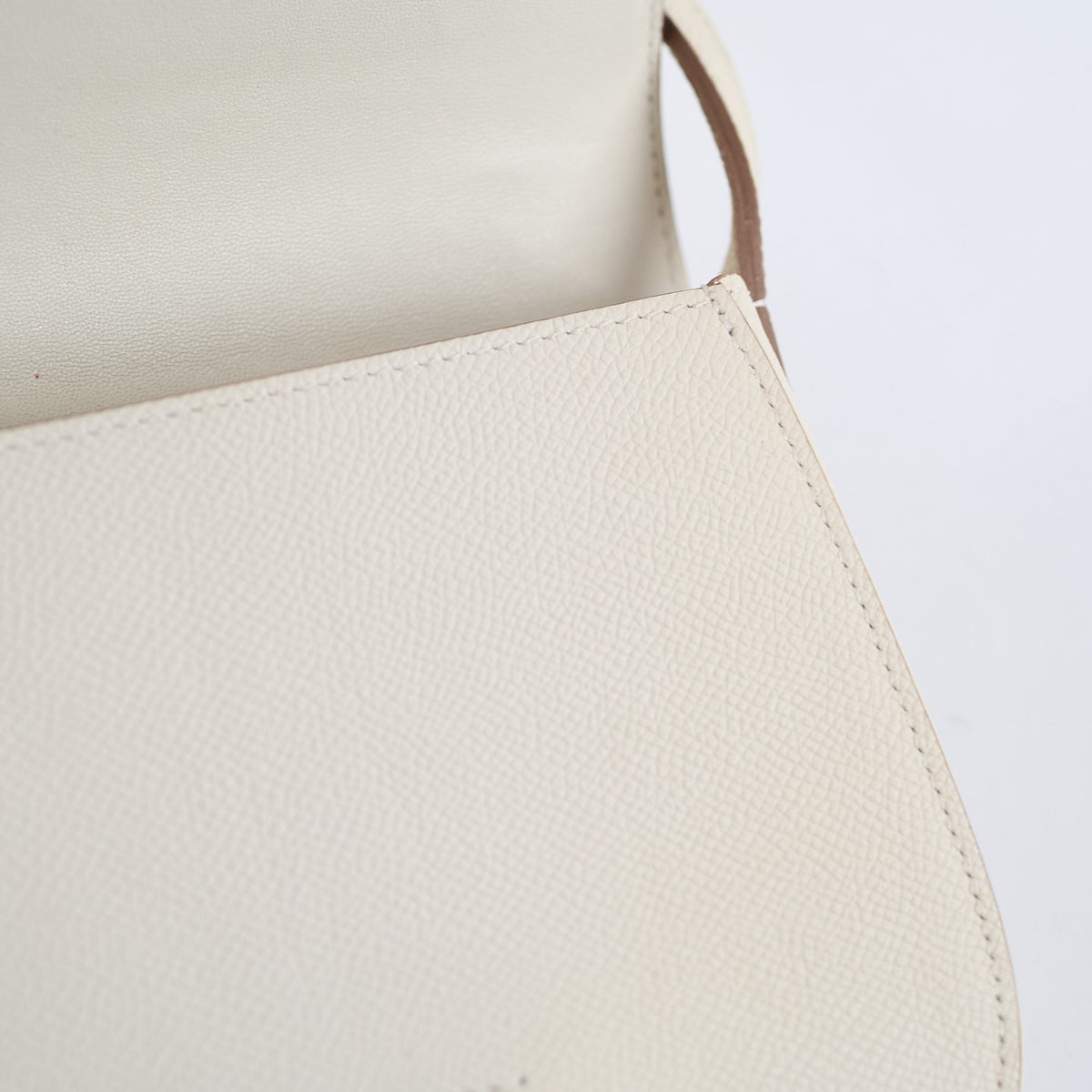 Celine Small Trotteur Grained Calfskin Ivory - photo 7