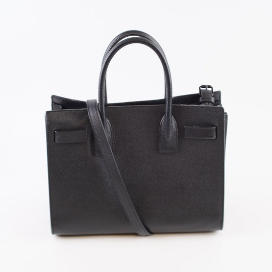 Saint Laurent Small Sac De Jour Leather Black - photo 2