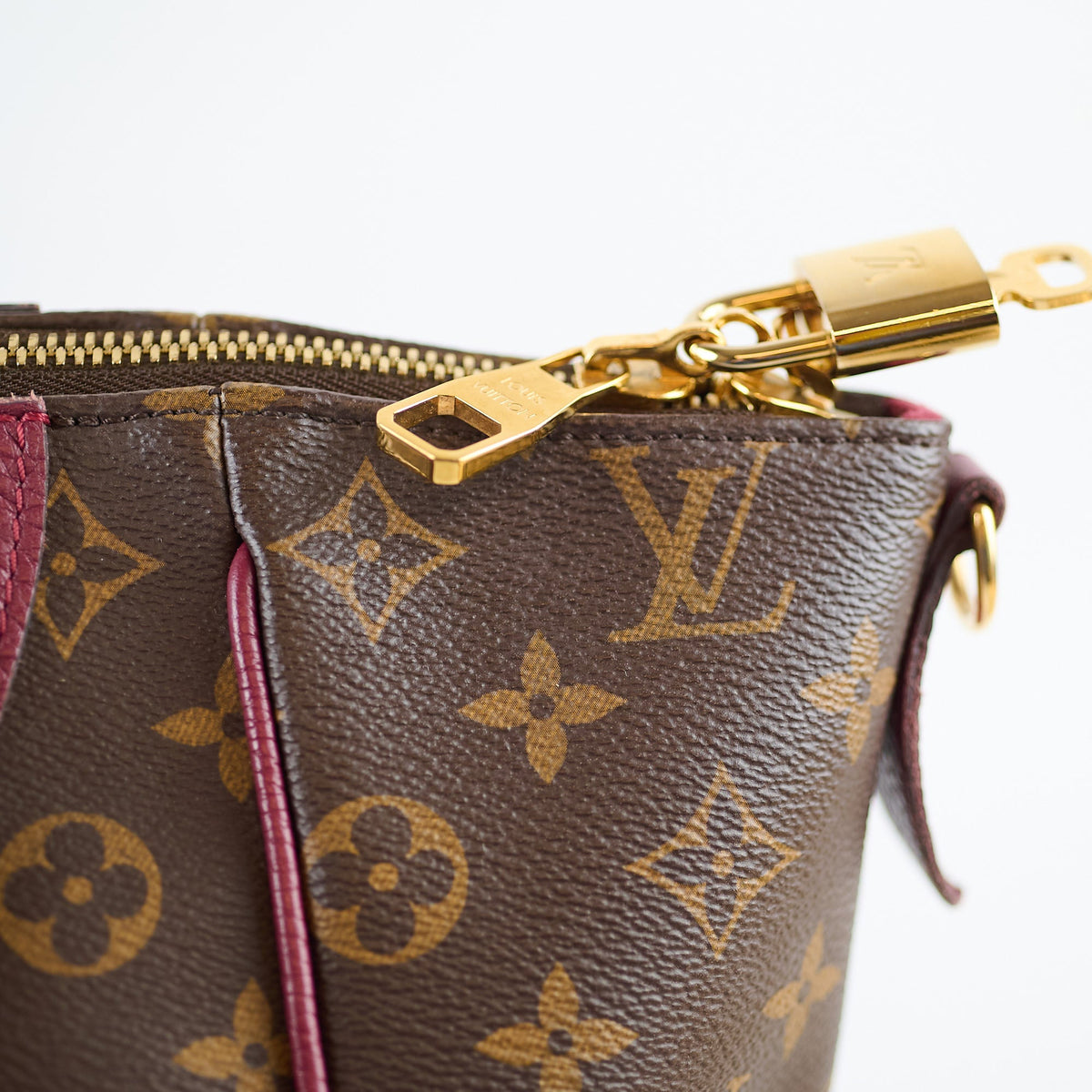Louis Vuitton Estrella NM Tote Monogram Canvas Burgundy - photo 4