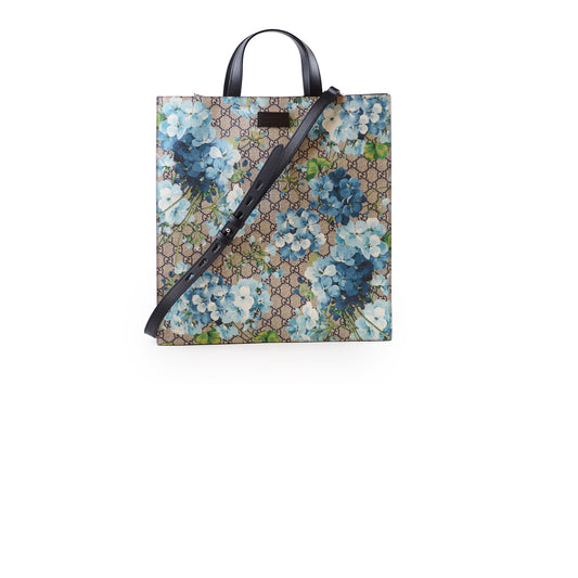 Gucci GG Supreme Blooms Convertible bag Grey / Light Blue (Crossbody) - photo 1