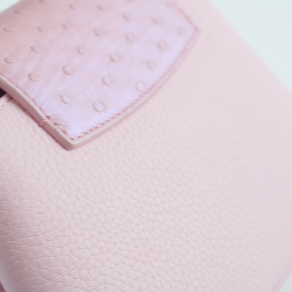 Louis Vuitton Capucine Mini Baby Pink Ostrich and Taurillon Leather - photo 5
