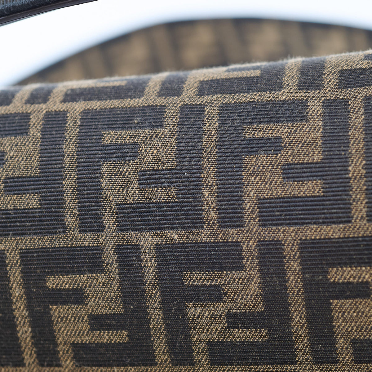 Fendi Medium FF Jacquard Canvas Baguette Brown - photo 4