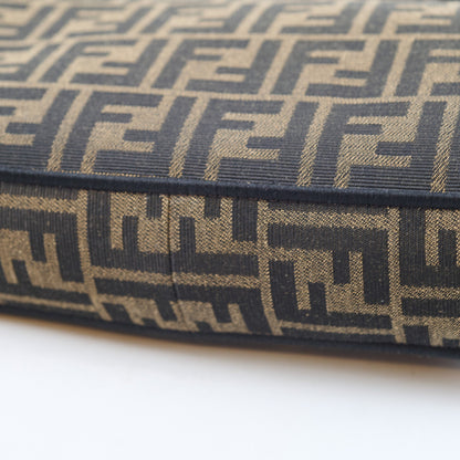Fendi Medium FF Jacquard Canvas Baguette Brown - photo 8