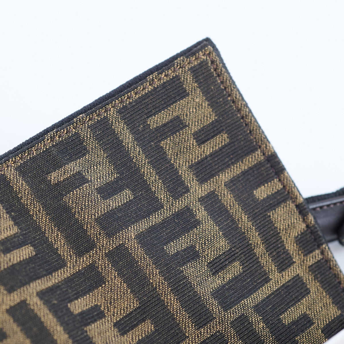 Fendi Medium FF Jacquard Canvas Baguette Brown - photo 13