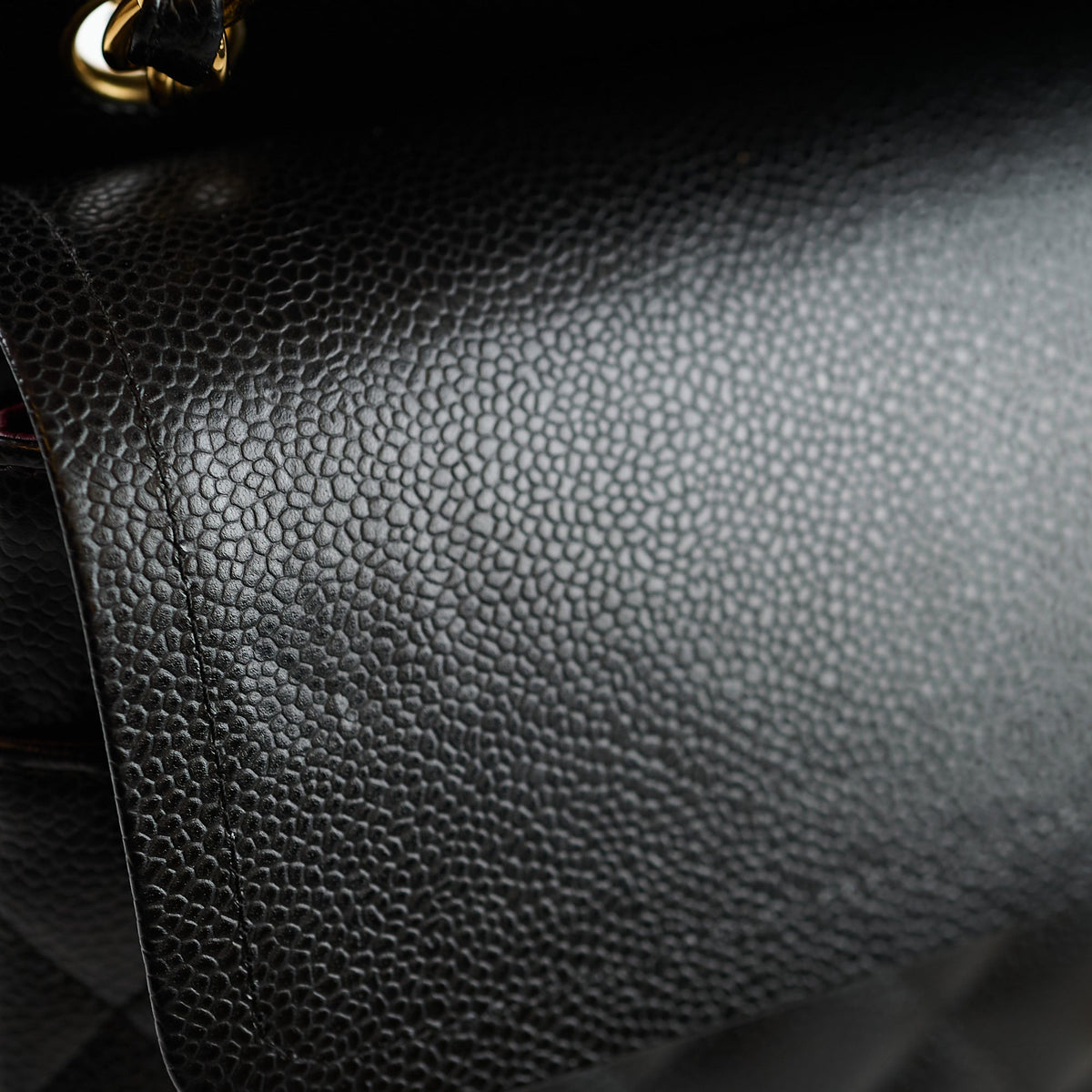 Chanel Caviar Jumbo Double Classic Flap Bag 19 series - photo 11
