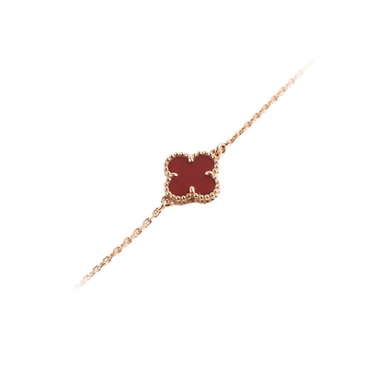 Van Cleef & Arpels Sweet Alhambra Carnelian Bracelet - photo 1