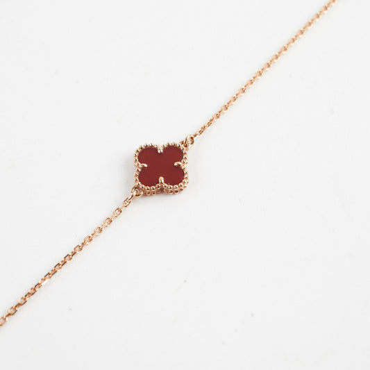 Van Cleef & Arpels Sweet Alhambra Carnelian Bracelet - photo 2