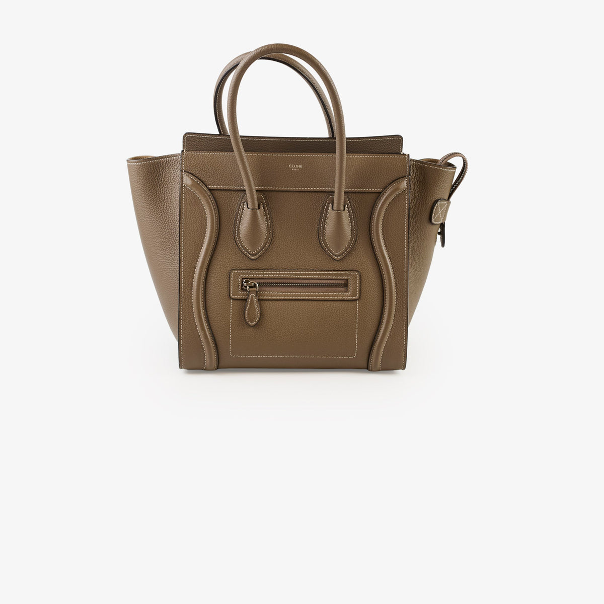 Celine Micro Luggage Taupe - photo 1