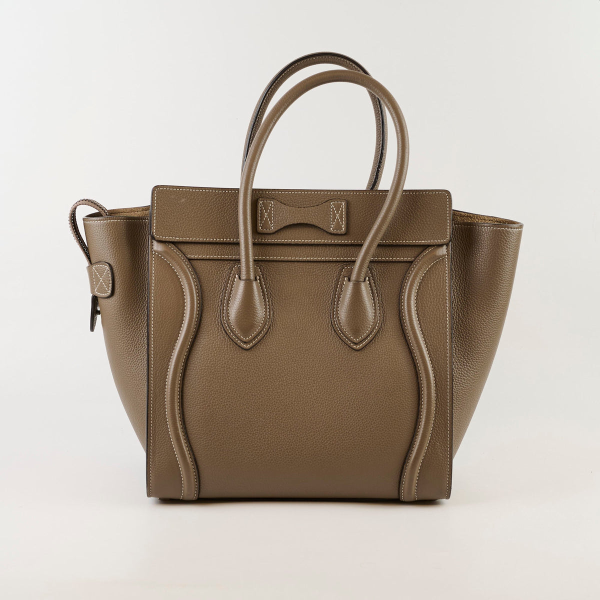 Celine Micro Luggage Taupe - photo 2