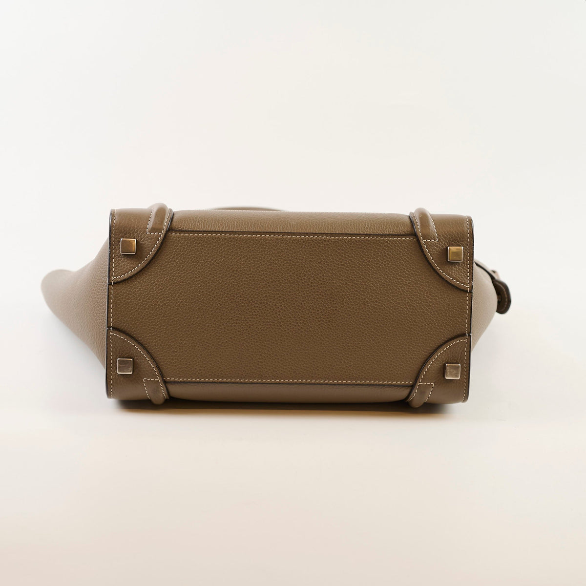 Celine Micro Luggage Taupe - photo 4