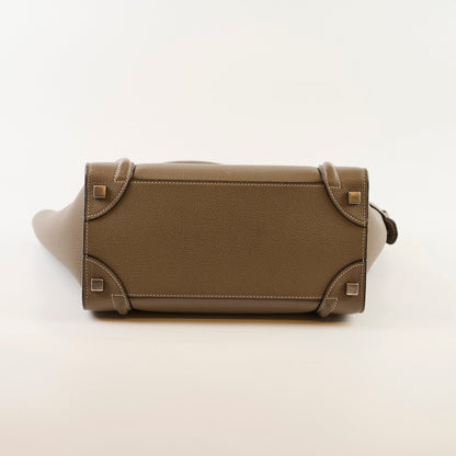 Celine Micro Luggage Taupe - photo 4