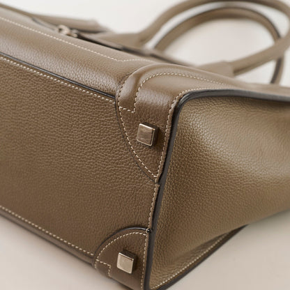 Celine Micro Luggage Taupe - photo 14