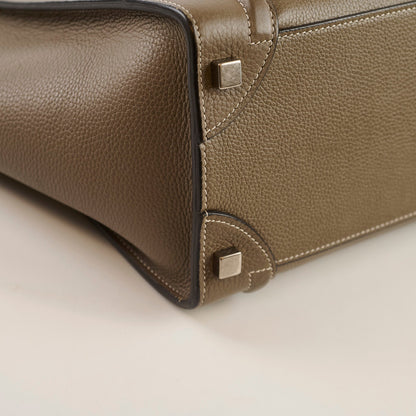 Celine Micro Luggage Taupe - photo 12