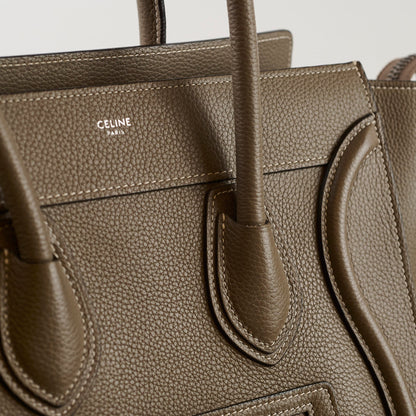 Celine Micro Luggage Taupe - photo 15