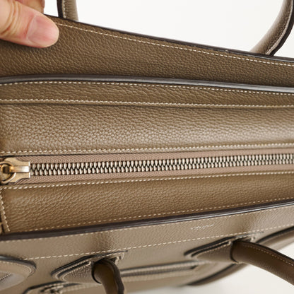 Celine Micro Luggage Taupe - photo 6