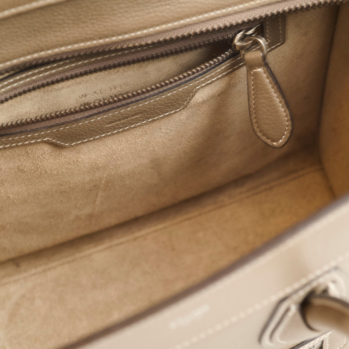 Celine Micro Luggage Taupe - photo 10