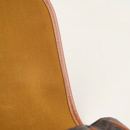 Celine Triomphe Medium Folco Crossbody Tan Brown - photo 10