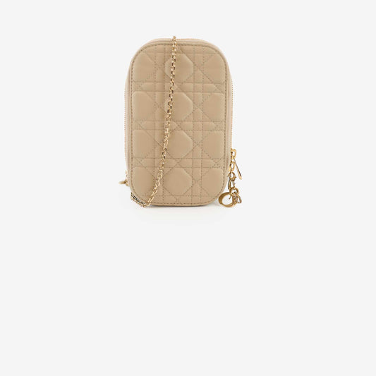 Christian Dior Call'in Phone Pouch Beige - photo 1
