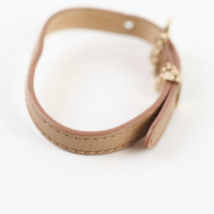 Bvlgari Leather Bracelet Beige - photo 5