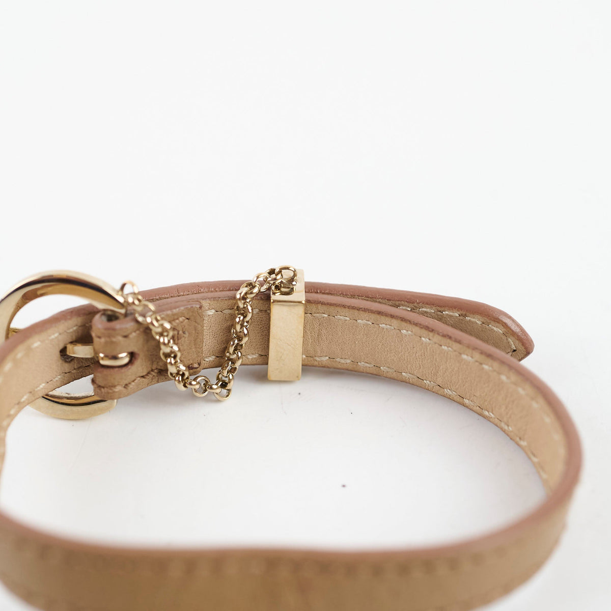 Bvlgari Leather Bracelet Beige - photo 6