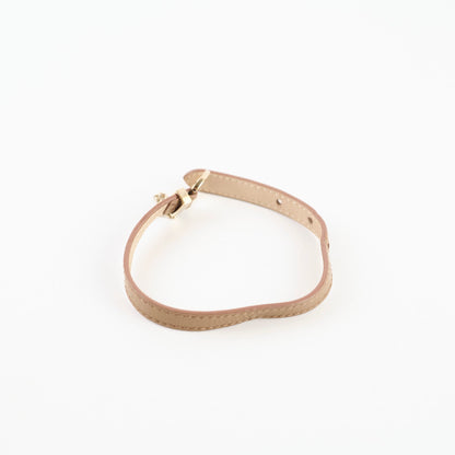 Bvlgari Leather Bracelet Beige - photo 2